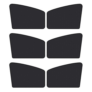 KURTYNA MAGNETYCZNA OSŁONA PRZECIWSŁONECZNA NA OKNO SAMOCHODU 6