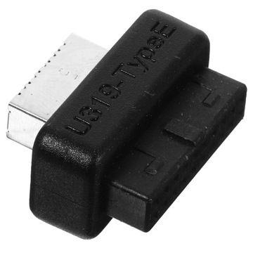 Adapter USB na panelu przednim 19-pinowy na USB typu E