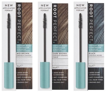 ROOT PERFECT Korektor Tusz Odrosty Siwe Włosy 12ml