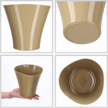 DONICZKA OSŁONKA NA KWIATY WEWNĄTRZ BEŻOWA 16 CM