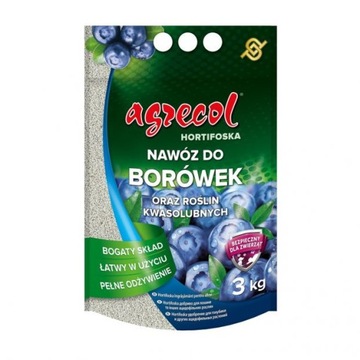 AGRECOL HORTIFOSKA NAWÓZ DO BORÓWEK 3kg