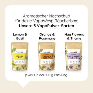 VapoWesp 09142 коробка для курения трав против насекомых