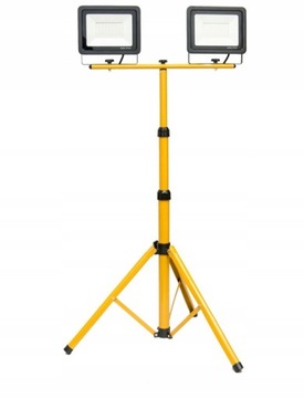 Naświetlacz Halogen Lampa LED 2x 100W + statyw