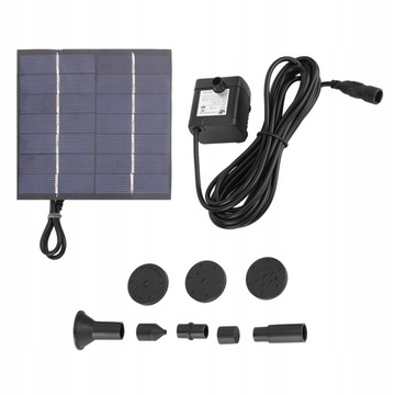 FONTANNA SOLARNA Z AKUMULATOREM POMPA 1,4W