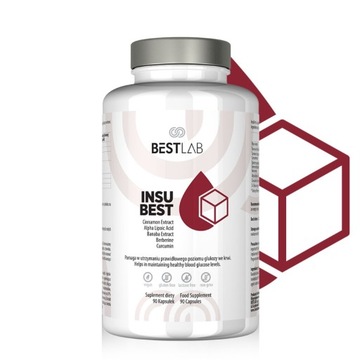 Best Lab InsuBest cukrzyca otyłość 90 kapsułek