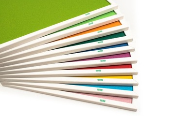 Tablica korkowa KOLOROWA 40x60 KOLOR RAMKA