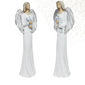 Ангел Ангел с котом Большая гипсовая фигурка