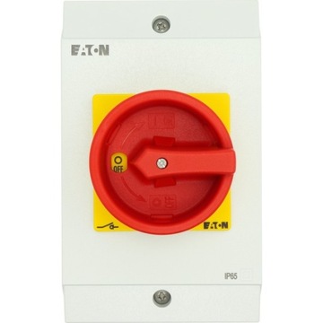 Łącznik krzywkowy 0-1 3P 25A 1Z 1R w obudowie IP65 P1-25/I2-SI/HI11 EATON
