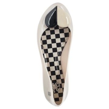 Buty Baleriny Damskie Zaxy LL285030 White Białe