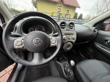Nissan Micra IV Hatchback 5d 1.2 80KM 2011 Nissan Micra TYLKO 134tyśkm 1WŁAŚCICIEL 1.2B CLIMATRONIC 2011 ZADBANA Tekna, zdjęcie 19