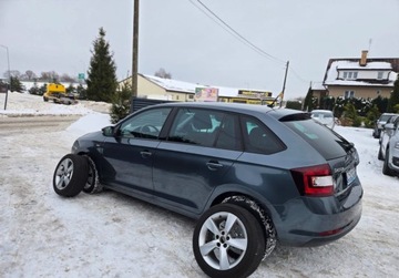 Skoda Rapid II Spaceback 1.4 TSI 125KM 2017 Skoda RAPID Sprowadzony Zarejestrowany Ubezpieczony 1.4 Benzyna 125KM, zdjęcie 3