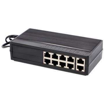 Switch PoE 8xPoE 100Mb 2xRJ45 Desktop 120W