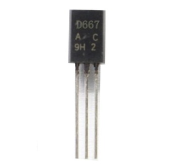 Tranzystor 2SD667 2SD667AC 1A 120V NPN
