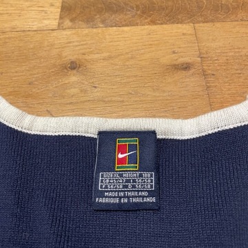 NIKE MĘSKI MODNY SWETER VINTAGE LOGO Rozm. XL