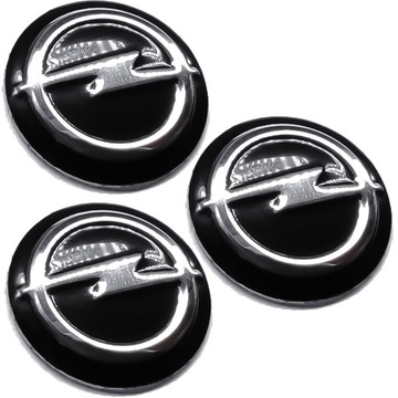 OPEL EMBLEMAT PILOTA 14mm KLUCZYK ZNACZEK NAKLEJKA