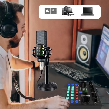 МУЗЫКАЛЬНАЯ КАРТА BLUETOOTH V8S МИКШЕР ДЛЯ ТЕЛЕФОНА СМАРТФОНА КОМПЬЮТЕРА