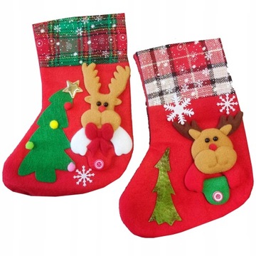 РОЖДЕСТВЕНСКИЙ НОСОК ПОДАРКИ САНТЫ