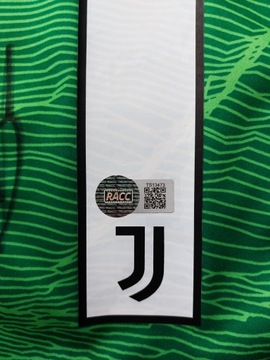 WOJCIECH SZCZĘSNY Футболка Juventus Turin с АВТОГРАФОМ + СЕРТИФИКАТ