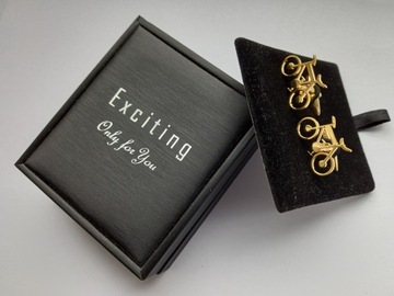 Запонки для рубашки EXC Złoty Rower