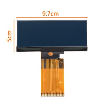 1-częściowy wyświetlacz LCD deski rozdzielczej dla Mercedes Benz W203 C klasa W463 00-07