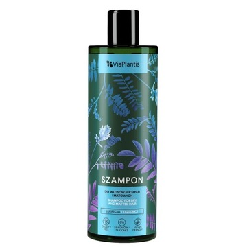 VIS PLANTIS Szampon włosy SUCHE MATOWE 400 ml