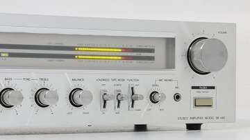 ЗНАЧИТЕЛЬНЫЙ ВИНТАЖНЫЙ СТЕРЕОУСИЛИТЕЛЬ TOSHIBA SB-445!