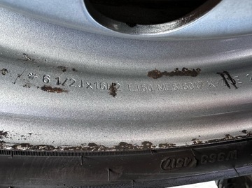 KOLA CELOROČNÍ MERCEDES 16 VITO VIANO W639 V TŘÍDA V447 205/65R16C 8MM ORIG.