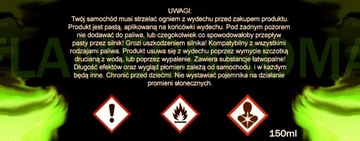 Паста FlameChroma для окраски Пламя тюнинга выхлопа ЗЕЛЕНЫЙ