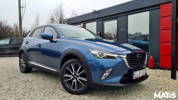 Mazda CX-3 Crossover 2.0 SKY-G 120KM 2017 Mazda CX-3 2.0benz Automat Navi kamera LIFT head up 100 bezwypadek 2.0, zdjęcie 10