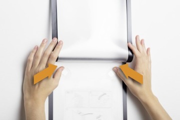 САМОКЛЕЯЩАЯСЯ РАМКА ОБОИ DURAFRAME А4 СЕРЕБРЯНЫЕ