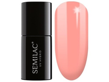 SEMILAC 055 PEACH MILK LAKIER HYBRYDOWY 7 ML