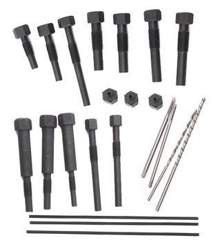 Zestaw do wyciągania urwanego żarnika świecy żarowej