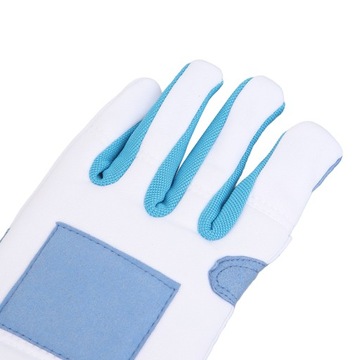 Левая фехтовальная перчатка, противоскользящая, QS-устойчивая.