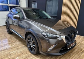 Mazda CX-3 Crossover 2.0 SKY-G 120KM 2016 Mazda CX-3 2.0I SKORA BOSE KAMERA bezwypadkowa GWARANCJA zarejestrowana, zdjęcie 3