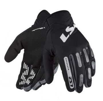 LS2 LEKKIE RĘKAWICE MOTOCYKLOWE CROSS/ENDURO BEND MAN BLACK GREY M