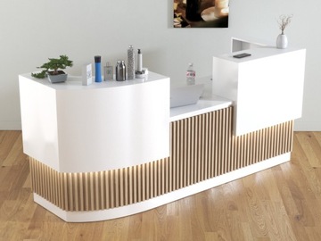 Lada recepcyjna R190 LED 250x80cm na wymiar lemele