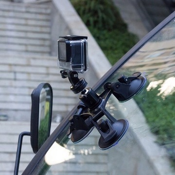 PRZYSSAWKA MOCOWANIE DO SZYBY UCHWYT SAMOCHODOWY DO GOPRO 12 11 10 9 8 7 6
