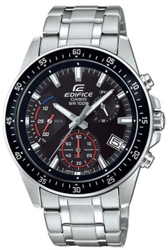Klasyczny zegarek męski na stalowej bransolecie Casio Edifice EFV-540D