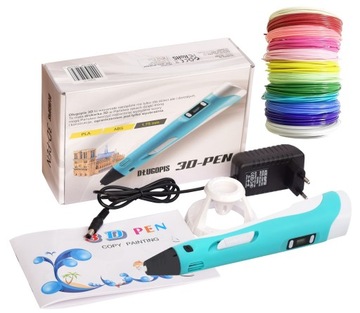 НАБОР ШАРИКОВОЙ РУЧКИ ДЛЯ 3D ПРИНТЕРА + КАРТРИДЖИ 10 МЕТРОВ