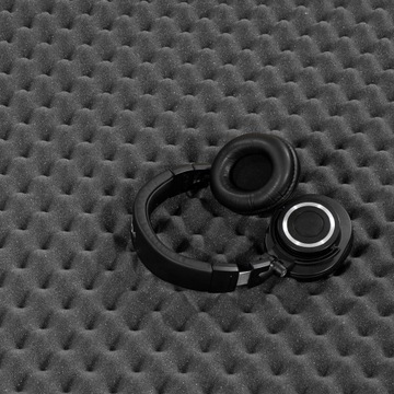 АКУСТИЧЕСКИЙ ВОЛНОВОЙ ЗВУЧНЫЙ МАТ 4 см, 2x1 м, гофрированная губчатая панель