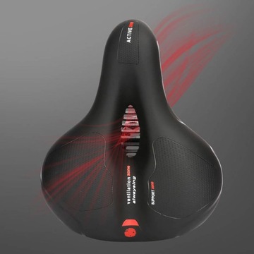 КОМФОРТНОЕ СИДЕНЬЕ ДЛЯ ВЕЛОСИПЕДА, МЯГКОЕ СПОРТИВНОЕ СЕДЛО