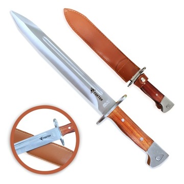 NÓŻ MYŚLIWSKI WOJSKOWY BAGNET AK47 SZTYLET 35CM