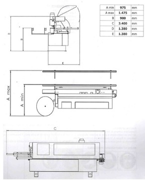 OKLEINIARKA BIMATIC 2009r jednostronna/ wąskich płaszczyzn/ OKAZJA!