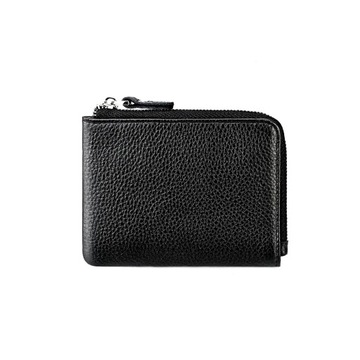 Woman Small Wallet Real Leather Case Woman Coin Bag Lady Short Wallet Mini