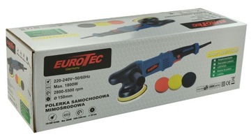 POLERKA SAMOCHODOWA SZLIFIERKA MIMOSRODOWA OSCYLACYJNA ROTACYJNA ZESTAW