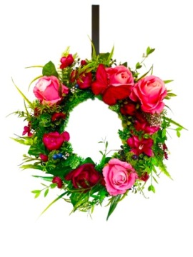 Держатель 2 шт, сплошной крючок ВЕШАЛКА для венка, гирлянда на дверь, польский