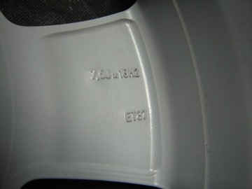 4× DISK HLINÍK AUDI OE A6 C7 7.5" X 16" 5X112 ET 37