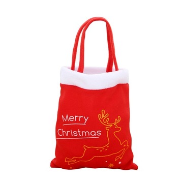 СУМКА САНТА ПОДАРОЧНАЯ СУМКА 21X38СМ