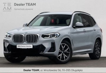BMW X3 G01 SUV Facelifting 2.0 20d 190KM 2022 BMW X3 I wlasciciel M Sport Laser Gwarancja Bezwypadkowy FVAT23