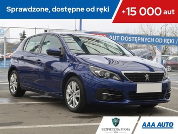 Peugeot 308 II Hatchback Facelifting 1.2 PureTech 130KM 2018 Peugeot 308 1.2 PureTech, Salon Polska